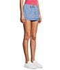 Free People We The Free Galivanting Peekaboo Denim Micro Skort - Image 6