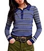 Free People We The Free Level Up Swift Collared Long Sleeve Top - Image 6