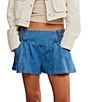 Free People We The Free Luna Low Rise Pull On Shorts - Image 2