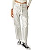 Color:Pinball - Image 1 - We The Free Moxie Metallic Low Slung Barrel Jeans