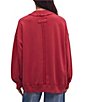 Free People We The Free Palm Spring Mock Neck Long Sleeve Knit Pullover - Image 2