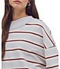 Free People We The Free Palm Spring Striped Mock Neck Long Sleeve Knit Pullover - Image 5