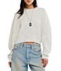 Free People We The Free Skyline Crew Neck Long Sleeve Oversized Tee - Image 6