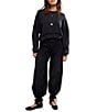Free People We The Free Skyline Crew Neck Long Sleeve Oversized Tee - Image 4