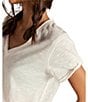 Free People We The Free Take 2 V-Neck Short Sleeve Tee - Image 3