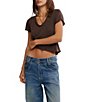 Free People We The Free Take 2 V-Neck Short Sleeve Tee - Image 4