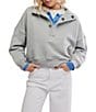 Free People We The Free Timeless Funnel-Neck Long Sleeve Pullover - Image 1