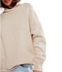 Free People We The Free Torres Roll Neck Long Sleeve Sweater, Color:Sugar Swizzle - Image 5