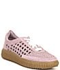 Color:Dusty Lavender Suede - Image 1 - Wimberly Suede Woven Sneakers
