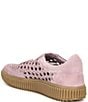 Color:Dusty Lavender Suede - Image 3 - Wimberly Suede Woven Sneakers