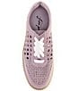 Color:Dusty Lavender Suede - Image 5 - Wimberly Suede Woven Sneakers