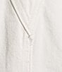 Free People Ziggy Square Neck Sleeveless Frayed Cuffed Hem Shortall Overalls, Optic White - Image 5