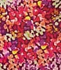 Color:Azalea - Image 3 - Andrea Ennis Floral Print Sweetheart Neck Sleeveless Slip Dress