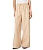French Connection Aspen Linen Striped Drawstring Waist Wide Leg Pants - Image 1