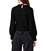 French Connection Avea Cable Knit Embellished Crew Neck Long Sleeve Sweater - Image 2