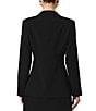 French Connection Azra Twill Cinched V-Neck Long Sleeve Blazer Jacket - Image 2