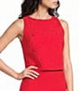 French Connection Azra Twill Double Breasted High Neck Sleeveless Coordinating Top - Image 1