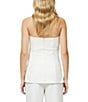 French Connection Coordinating Azra Twill Strapless Top, Color:Porcelain - Image 2