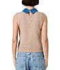French Connection Babysoft Collared Sleeveless Vest Top - Image 2
