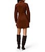 French Connection Casey Corduroy Collared Long Sleeve Button-Front Mini Dress - Image 2