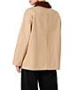 French Connection Corduroy Collard Long Sleeve Barn Jacket - Image 2