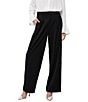 French Connection Harry Suiting High Waisted Coordinating Wide Leg Pants, Color:Blackout - Image 7