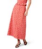 French Connection Madison Crepe Agnes Fleur Button Front Coordinating A-Line Midi Skirt - Image 1
