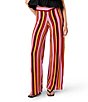 French Connection Motley Knit Striped Coordinating Flare Pant - Image 1