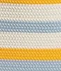 Color:Banana/Blue Multi - Image 3 - Nellis Crochet Scoop Neck Sleeveless Bodycon Midi Dress
