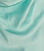 French Connection Satin Strapless Fit & Flare Midi Dress, Color:Pastel Turquoise - Image 3