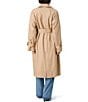 French Connection Trench Twill Collared Long Raglan Sleeve Trench Coat - Image 2