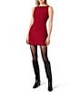French Connection Whisper Boatneck Sleeveless Mini Dress - Image 1