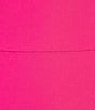 French Connection Whisper Foldover Collar Square Neck Sleeveless Mini Dress, Color:Cerise Pink - Image 3