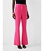 Color:Raspberry - Image 1 - Whisper High Waist Flare Trouser Pant