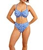 Freya Fiji Falls High Waist Moderate Coverage Swim Bottom - Image 3