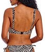 Freya Fiji Falls Sweetheart Neck High Apex Underwire Swim Top, Color:Black - Image 3