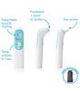 Color:White - Image 2 - 3-in-1 Ear, Forehead + Touchless Infrared Thermometer