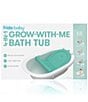 Color:White/Teal - Image 1 - 4-In-1 Grow-With-Me Bathtub