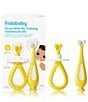 Fridababy Grow-With-Me Training Toothbrush 3-Piece Set, Color:Yellow - Image 1