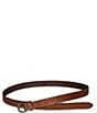 Frye 0.78#double; Tooling and Stud Leather Belt, Color:Light Whiskey - Image 2