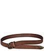 Frye 0.98#double; Leather Horseshoe Buckle Belt - Image 3