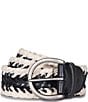 Frye 1.49#double; Braided Cording Belt - Image 6