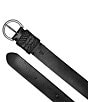 Color:Black - Image 3 - 1.5#double; Woven Leather Belt