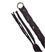 Frye 1.96#double; Woven Fringe Leather Belt - Image 3