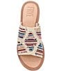 Color:Ivory SW - Image 6 - Ava Crochet Southwest Slide Sandals
