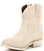 Color:Ivory - Image 4 - Billy Suede Western Booties