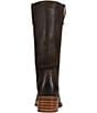 Frye Campus 12R Waxed Leather Block Heel Riding Boots - Image 2