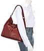 Frye Campus Hobo Bag, Color:Burgundy - Image 4