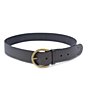 Color:Black - Image 2 - 1.5#double; Campus Leather Classic Belt