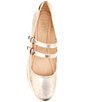 Frye Carson Metallic Leather Mary Jane Flats - Image 5